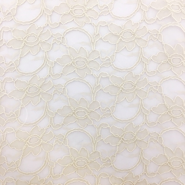 Corded Lace White